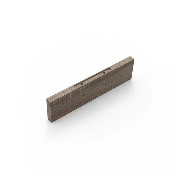 GEF Natalie Soft Oak 24-in X 6-in 1-tier Wood Wall Mount Bathroom Shelf 4 GEF Natalie Soft Oak 24-in X 6-in 1-tier Wood Wall Mount Bathroom Shelf - Image 2