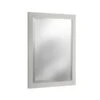 Alaterre 24-in Grey Rectangular Bathroom Mirror