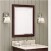 Alaterre 24-in Brown Rectangular Bathroom Mirror -Allied Brass Sales Store 331061936 AlternateImage1 l