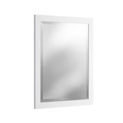 Alaterre 24-in White Rectangular Bathroom Mirror -Allied Brass Sales Store 331062074 MainImage 001 l