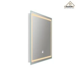 CASAINC 48-in Lighted LED Fog-Free Rectangular Frameless Bathroom Mirror 11 CASAINC 48-in Lighted LED Fog-Free Rectangular Frameless Bathroom Mirror -Allied Brass Sales Store 331064457 AlternateImage2 l