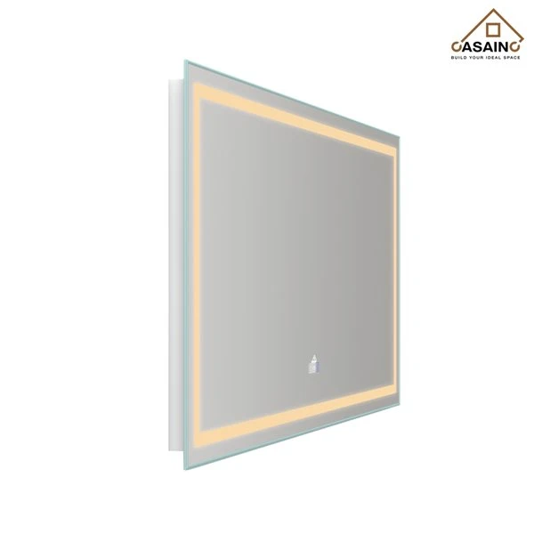 CASAINC 72-in Lighted LED Fog-Free Rectangular Frameless Bathroom Mirror 7 CASAINC 72-in Lighted LED Fog-Free Rectangular Frameless Bathroom Mirror - Image 5