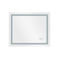 WELLFOR 36-in X 30-in Wall Mounted Frameless Anti-Fog Dimmable LED Bathroom Mirror -Allied Brass Sales Store 332003259 MainImage 001 l