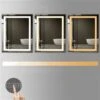 KINWELL 40 X 32-in Frameless Rectangular LED Light Bathroom Vanity Mirror