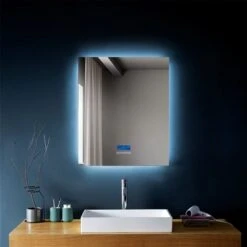 Sera Ashley 24 X 30-in LED Fog Free Rectangular Frameless Bathroom Mirror -Allied Brass Sales Store 332014535 AlternateImage2 l