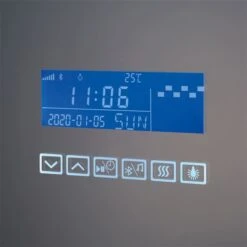 Sera Ashley 24 X 30-in LED Fog Free Rectangular Frameless Bathroom Mirror