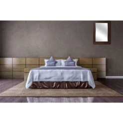 A&E Bath & Shower Modern 31.5-in Brown Rectangular Bathroom Mirror -Allied Brass Sales Store 332017160 AlternateImage2 l