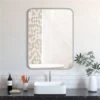 A&E Bath & Shower Modern 30-in Silver Rectangular Bathroom Mirror 1 A&E Bath & Shower Modern 30-in Silver Rectangular Bathroom Mirror -Allied Brass Sales Store 332017187 AlternateImage2 l