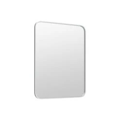 A&E Bath & Shower Modern 30-in Silver Rectangular Bathroom Mirror -Allied Brass Sales Store 332017187 AlternateImage3 l