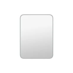 A&E Bath & Shower Modern 30-in Silver Rectangular Bathroom Mirror -Allied Brass Sales Store 332017187 MainImage 001 l