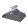 Neatfreak Rubberized Hangers For Clothing - 17.5-in - 50/Pack Grey
