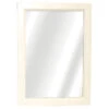 Zenith Medicine Cabinet With Mirror - White Frame -16.38"x 22.38"x 5"