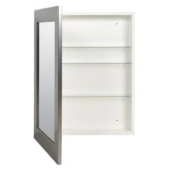 Zenith Medicine Cabinet With Mirror - Nickel -Allied Brass Sales Store 49395153d L