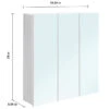 Style Selections Tripe-Mirror Medicine Cabinet - 24 Po