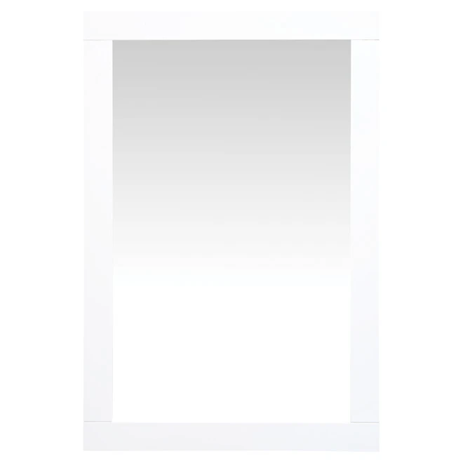 Bathroom Mirror - Carlington - 24" X 35 7/8" - Gloss White 5 Bathroom Mirror - Carlington - 24" X 35 7/8" - Gloss White - Image 3