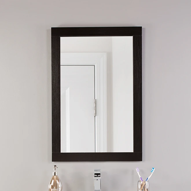 Bathroom Mirror - Carlington - 24" X 35 7/8" - Espresso 3 Bathroom Mirror - Carlington - 24" X 35 7/8" - Espresso
