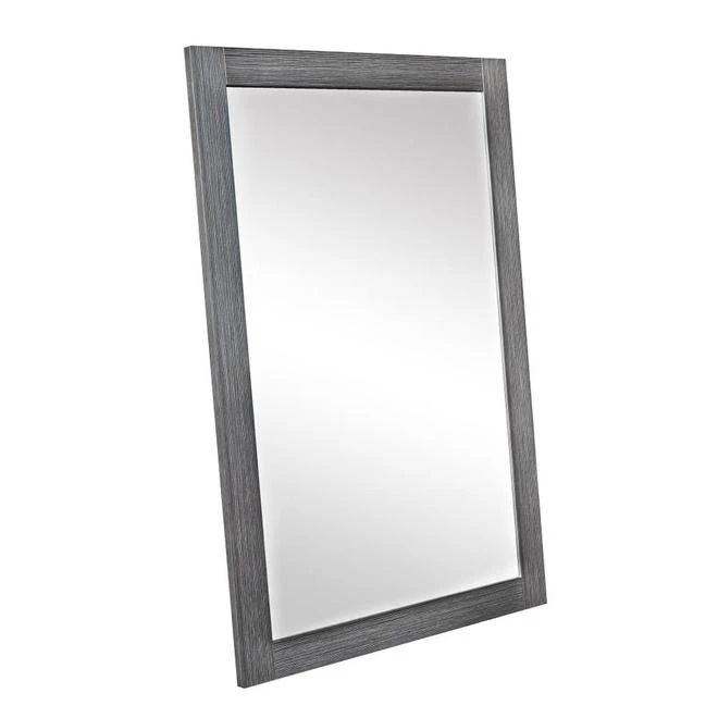 Foremost Claudine Rectangular Mirror - 24-in - Grey 5 Foremost Claudine Rectangular Mirror - 24-in - Grey - Image 3