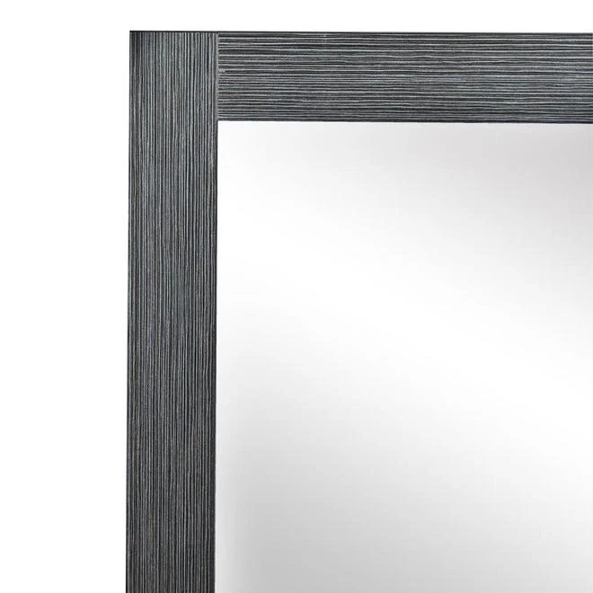 Foremost Claudine Rectangular Mirror - 24-in - Grey 4 Foremost Claudine Rectangular Mirror - 24-in - Grey - Image 2
