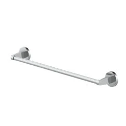 Allen + Roth Kameron Chrome Finish Brass Towel Bar